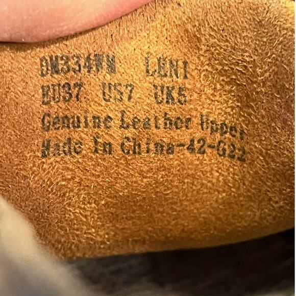 Aetrex Women's Size 7 Brown Leather Suede Sling Back Casual Clog Mule Shoes - Picture 2 of 9